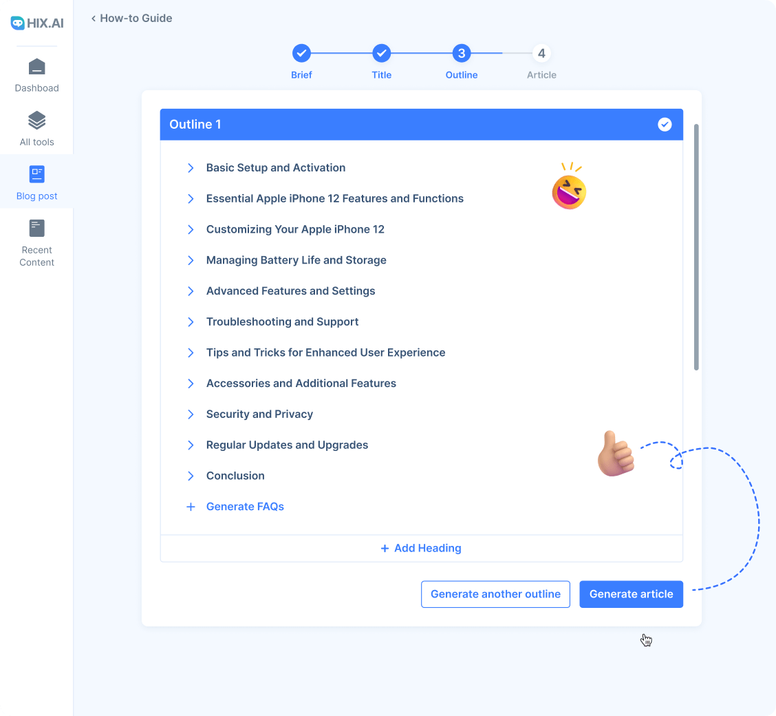 HIX.AIガイド ジェネレーターはどの<span class="text-[#00D3B6]">よう</span>に機能しますか?